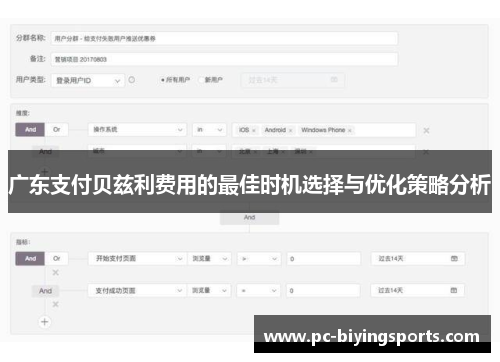 广东支付贝兹利费用的最佳时机选择与优化策略分析